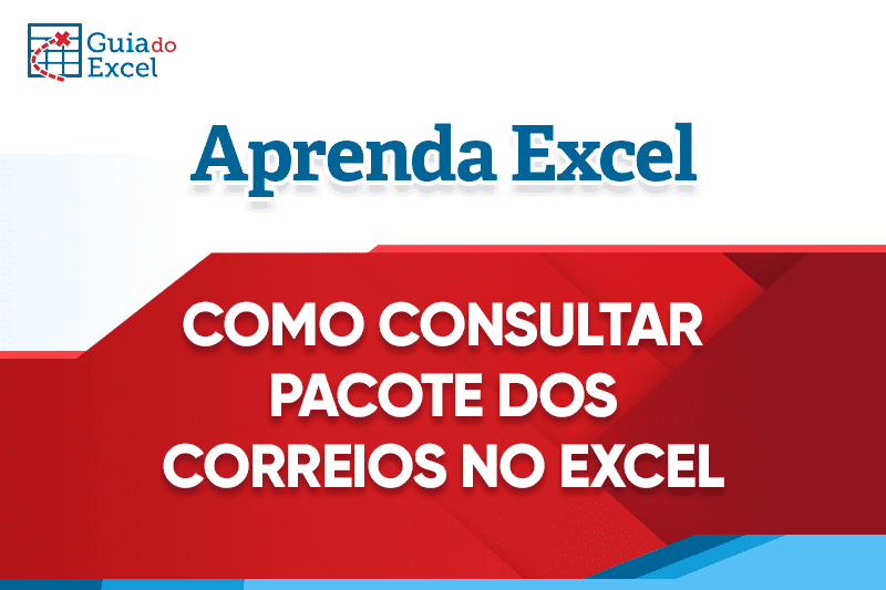 Como consultar pacote dos correios no Excel capa
