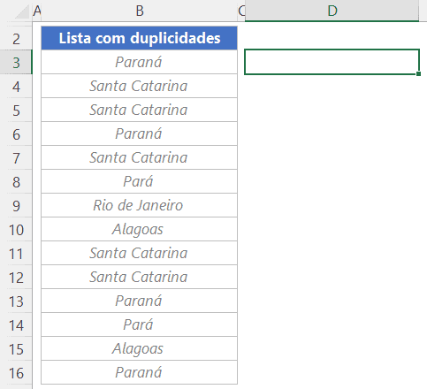 Como remover duplicidades de listas no Excel 6