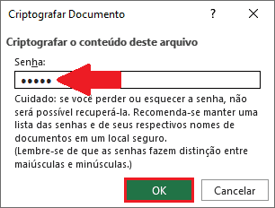 Senha de Abertura no Excel 4