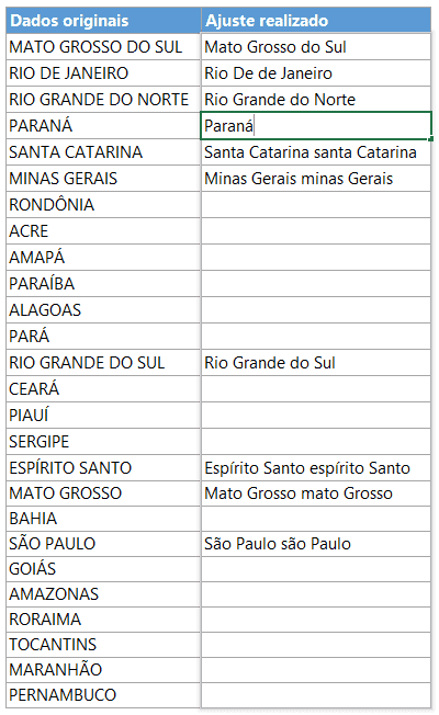 primeira letra maiúscula excel 5