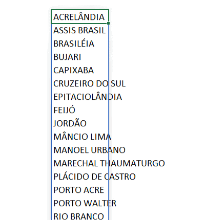 listas suspensas listas de dados menu dropdown excel 8