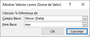 Comparar mês e ano em tabela dinâmica excel 14