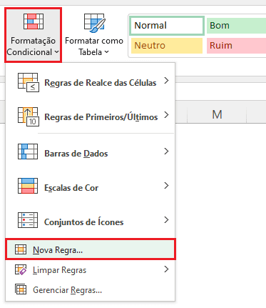 Como destacar o maior e menor valores com formatação automática no Excel Tutorial 12