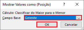 Como fazer um ranking numerado com tabela dinâmica no Excel 11