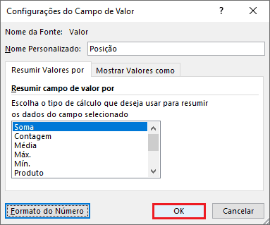 Como fazer um ranking numerado com tabela dinâmica no Excel 18