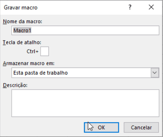 relatório texto excel 3