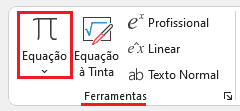 Como inserir equações e símbolos no Excel 3