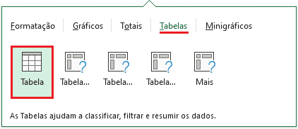 Como usar a Análise rápida no Excel 23