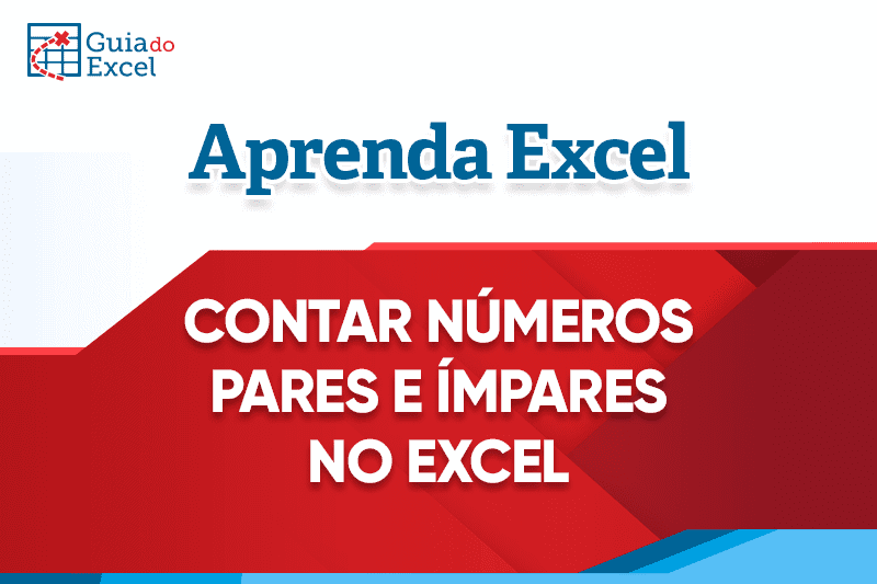 Contar números pares e ímpares no Excel tutorial