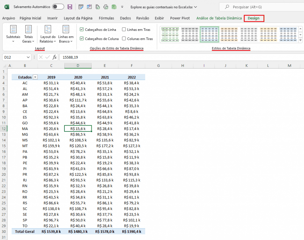 Guias do Excel 7