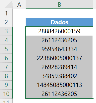 Formatação Personalizada CNPJ e CPF no Excel 1