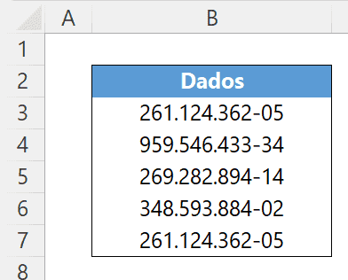 Formatação Personalizada CNPJ e CPF no Excel 9