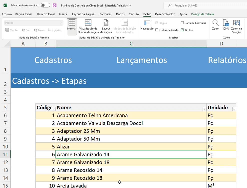 Planilha para custo de Obra Sinapi - Smart Planilhas