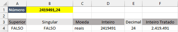 Número por Extenso no Excel com Fórmula 3