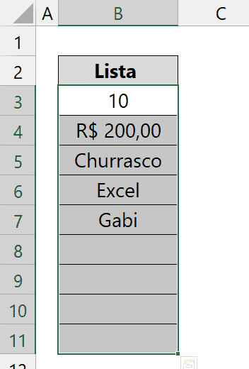 Eliminar Itens Vazios de Listas 3