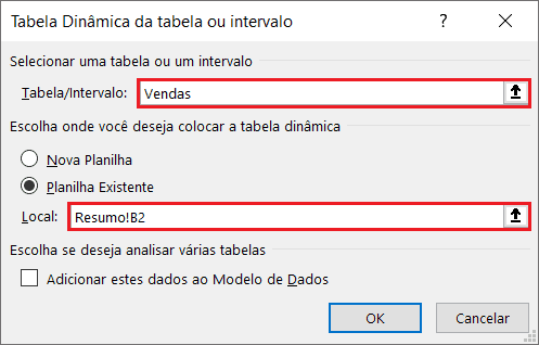 Contagem Distinta na Tabela Dinâmica Excel 1