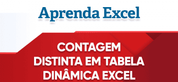 Contagem Distinta na Tabela Dinâmica Excel