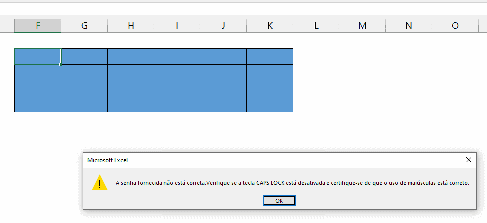 Como Proteger com Senhas Diferentes Intervalos Diferentes no Excel 16