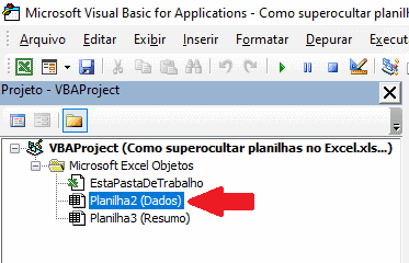 Super Ocultar Planilhas no Excel 6