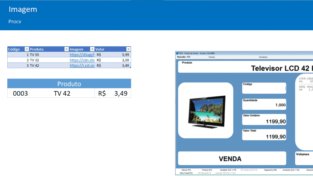 função imagem Excel 4