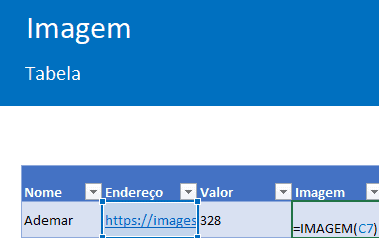 função imagem Excel 5