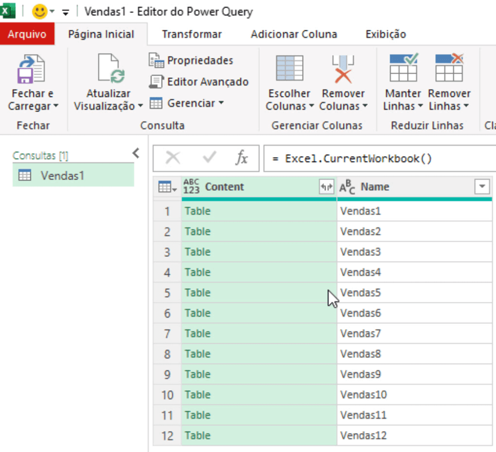 Como Juntar tabelas no Excel 7