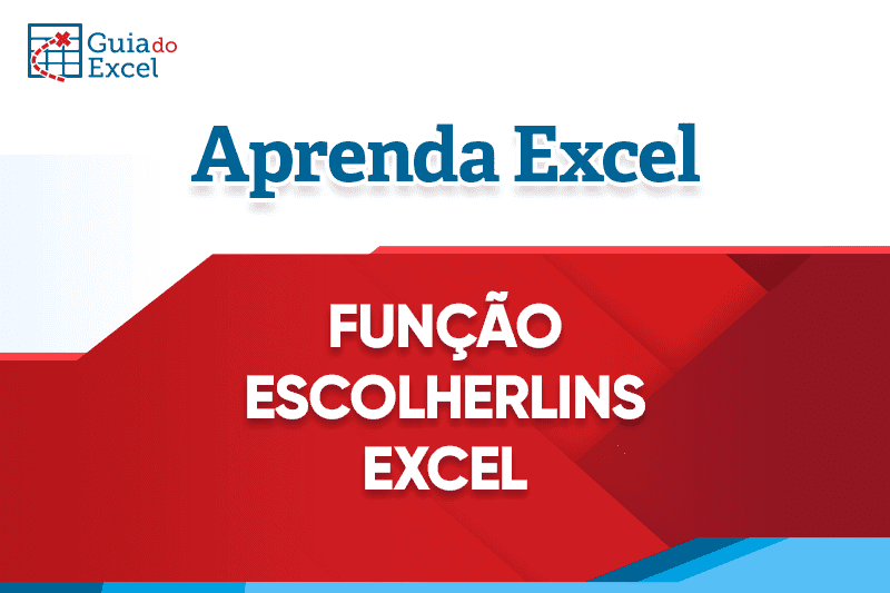 Função Escolherslins Excel Capa