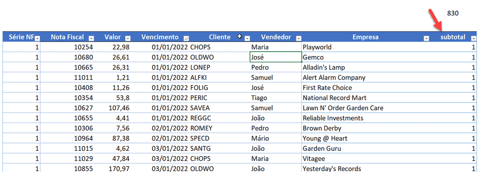 função map excel 5