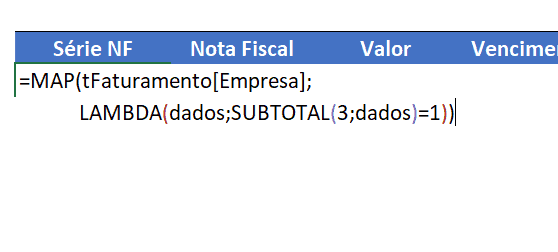 função map excel 6