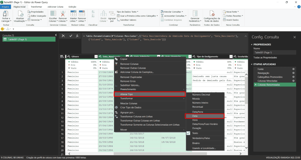Como importar pdf no excel com power query 10