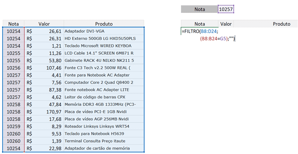 Procx Repetido - Procx Mais de um Resultado 8