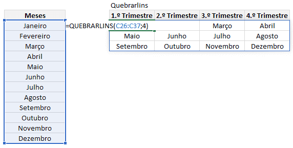 quebrarlins quebrarcols excel 2