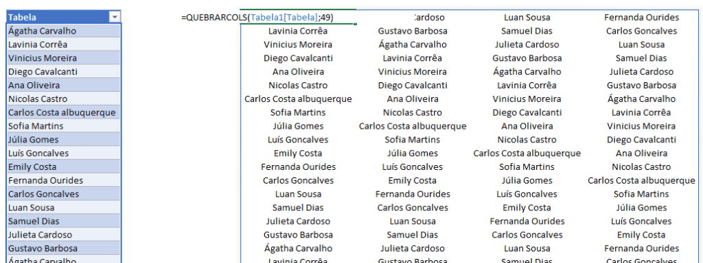 quebrarlins quebrarcols excel 3