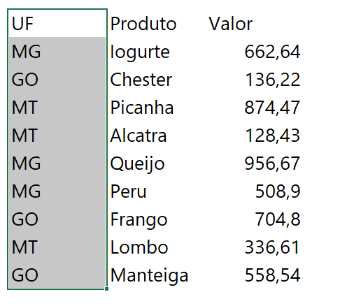 texto para colunas excel 8