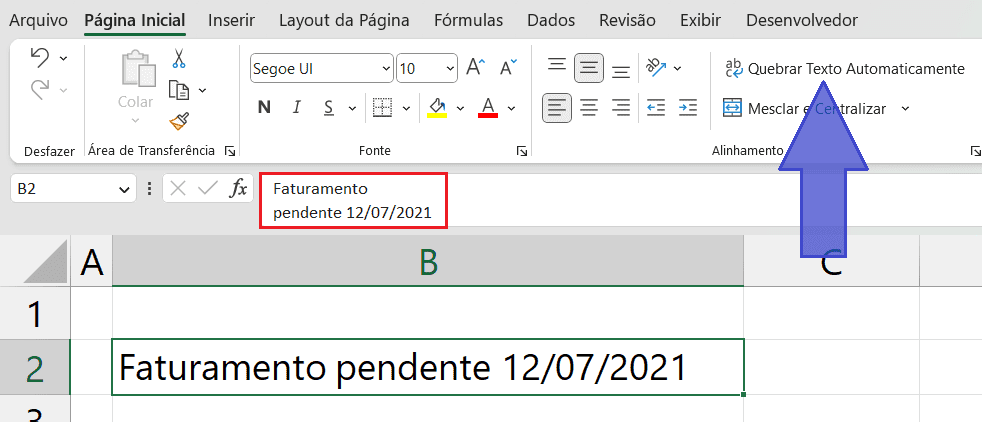 Como Remover Quebras de Linha no Excel 2