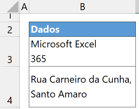 Como Remover Quebras de Linha no Excel 3