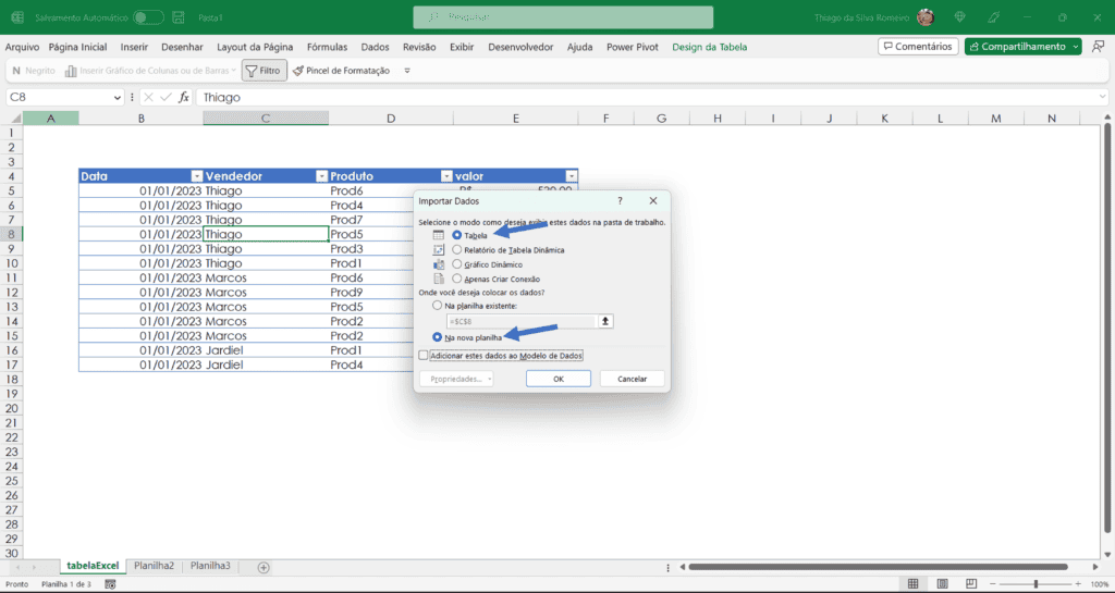 Guardar Histórico com Power Query no Excel 3