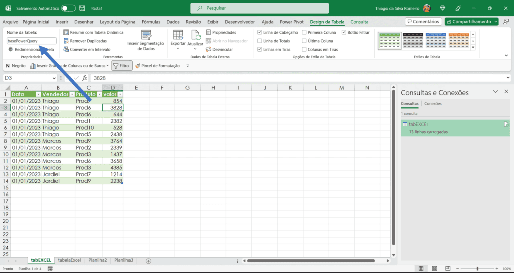 Guardar Histórico com Power Query no Excel 5