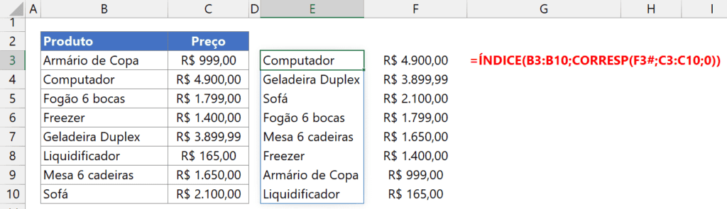 máximo maior excel 8