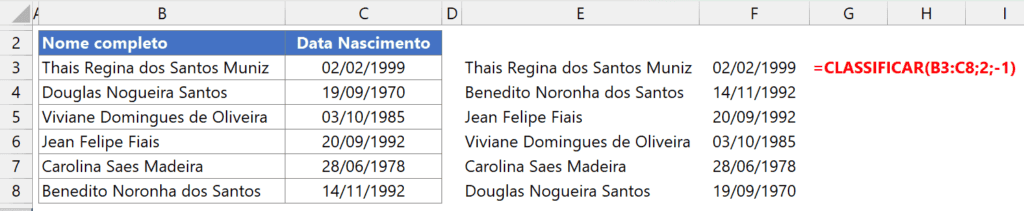 mínimo menor excel 14