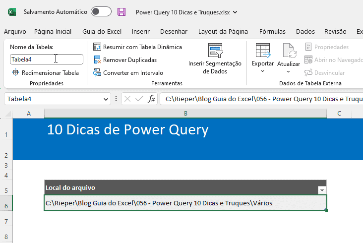 Dicas Power Query 11