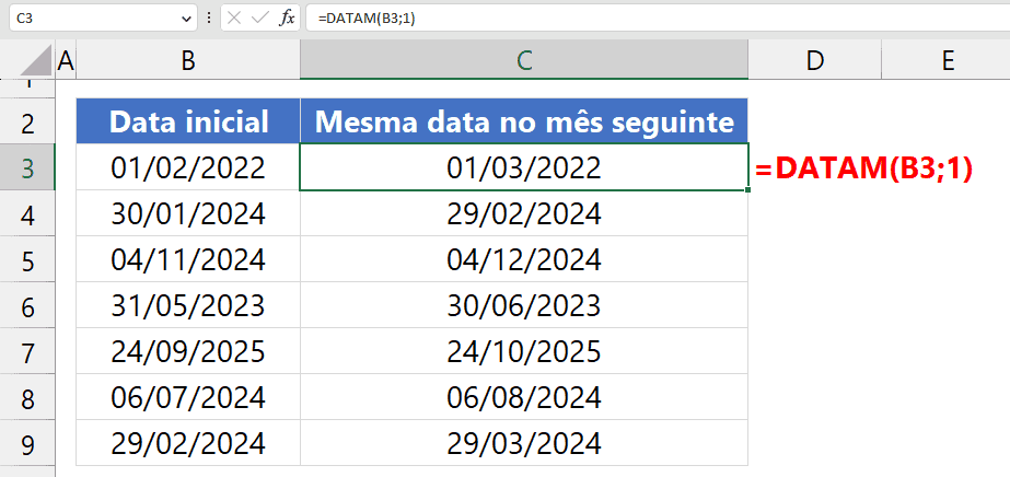 datam excel 1