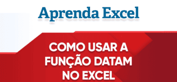 Como usar a função Datam no Excel