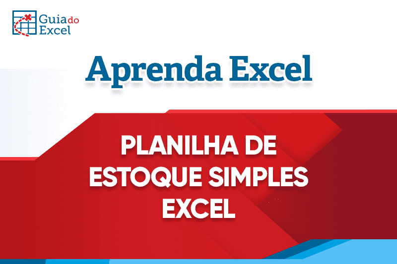 Planilha de estoque simples excel