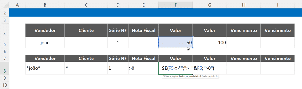 Filtrar dados de uma planilha para outra Excel 5