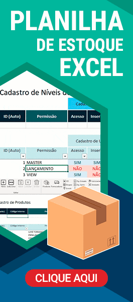 Planilha de Estoque Excel