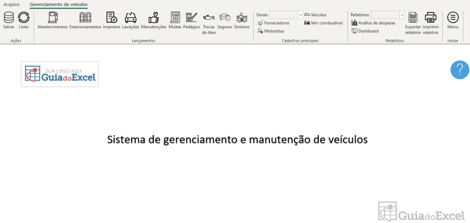 Planilha de Transportadora em Excel 1