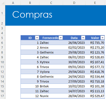 SQL no Excel - Usar Excel como Banco de Dados 1