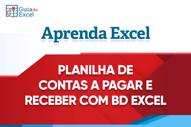 Planilha Contas a Pagar e Receber com Banco de Dados