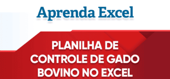 Planilha Controle de Rebanho Bovino Gado Excel